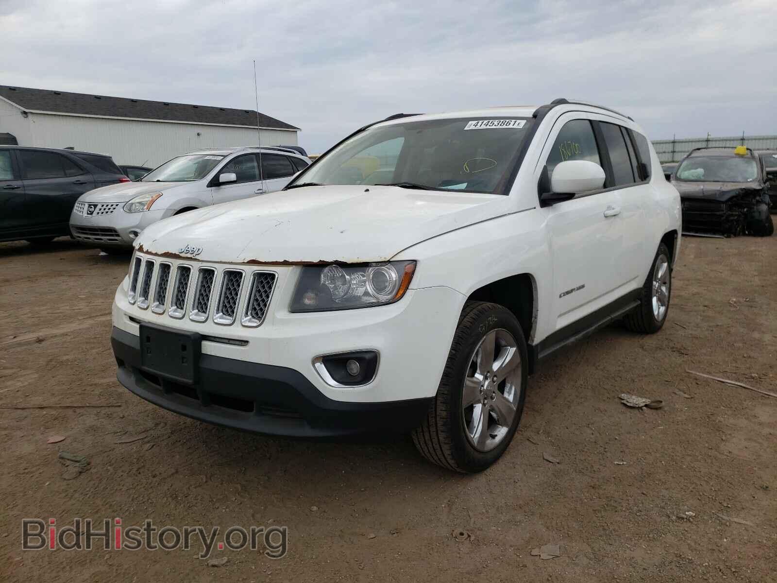 2014 JEEP COMPASS - VIN: 1C4NJDCB7ED565028 - Фото 2