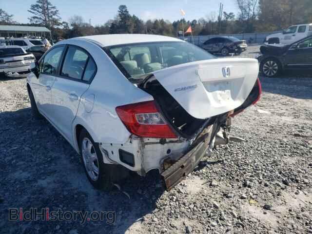 2012 HONDA CIVIC - VIN: 2HGFB2F53CH318411 - Фото 3