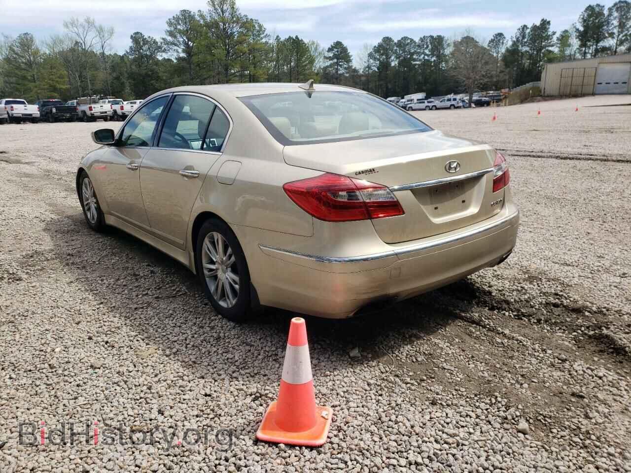 2012 HYUNDAI GENESIS - VIN: KMHGC4DD6CU196285 - Фото 3