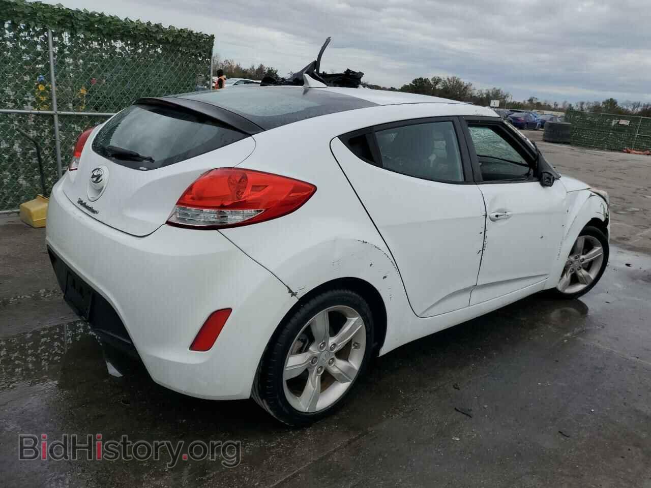 2013 HYUNDAI VELOSTER - VIN: KMHTC6AD2DU094501 - Фото 3