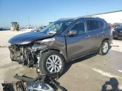 2019 Nissan ROGUE S, темно-серый — VIN KNMAT2MV8KP506070, Copart