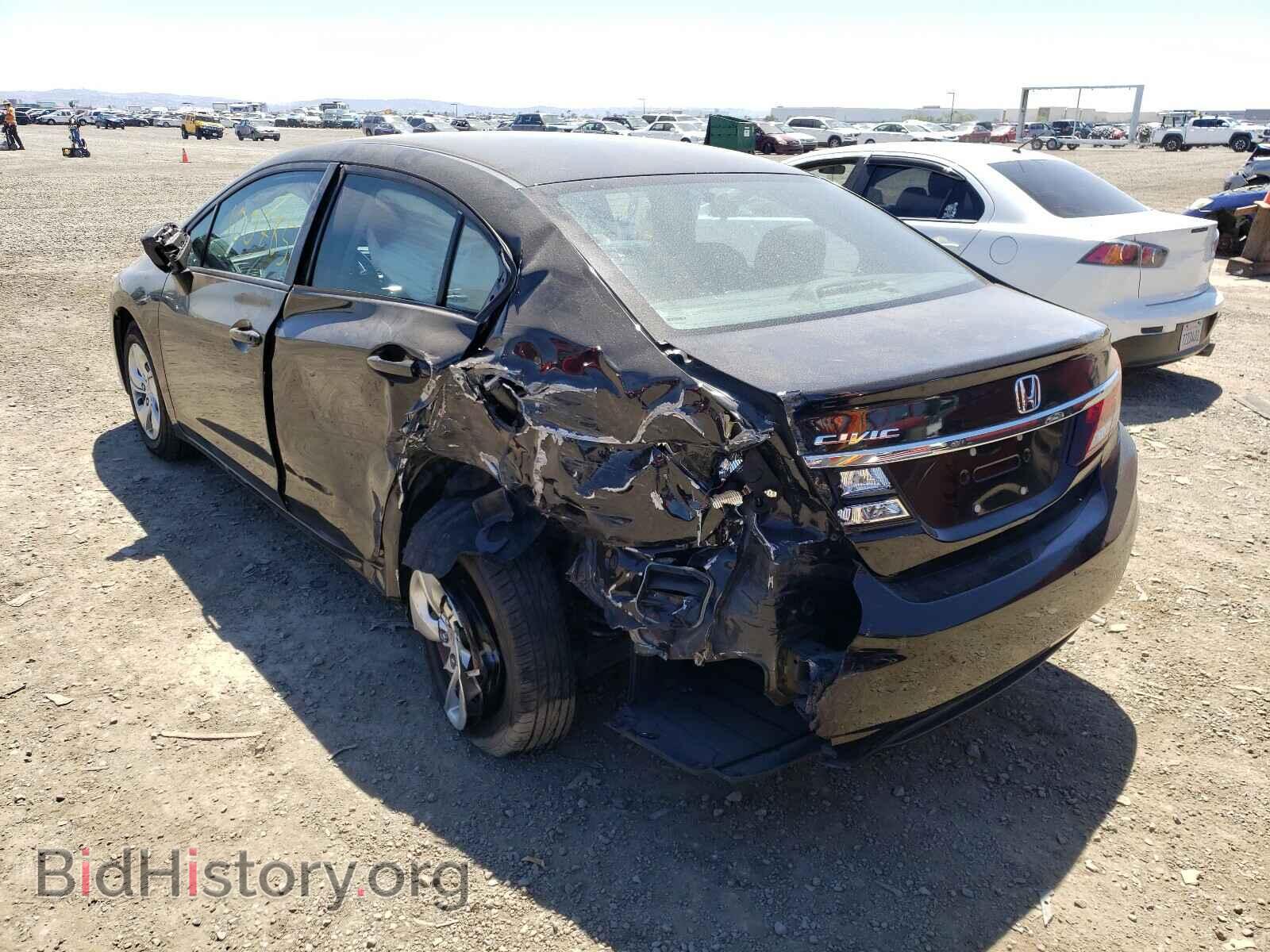 2015 HONDA CIVIC - VIN: 2HGFB2E55FH516588 - Фото 3