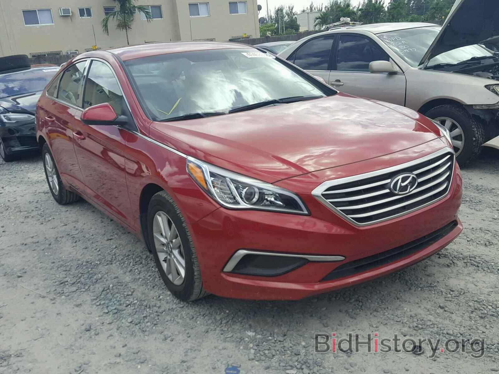 Фотография 5NPE24AFXHH591107 - HYUNDAI SONATA 2017