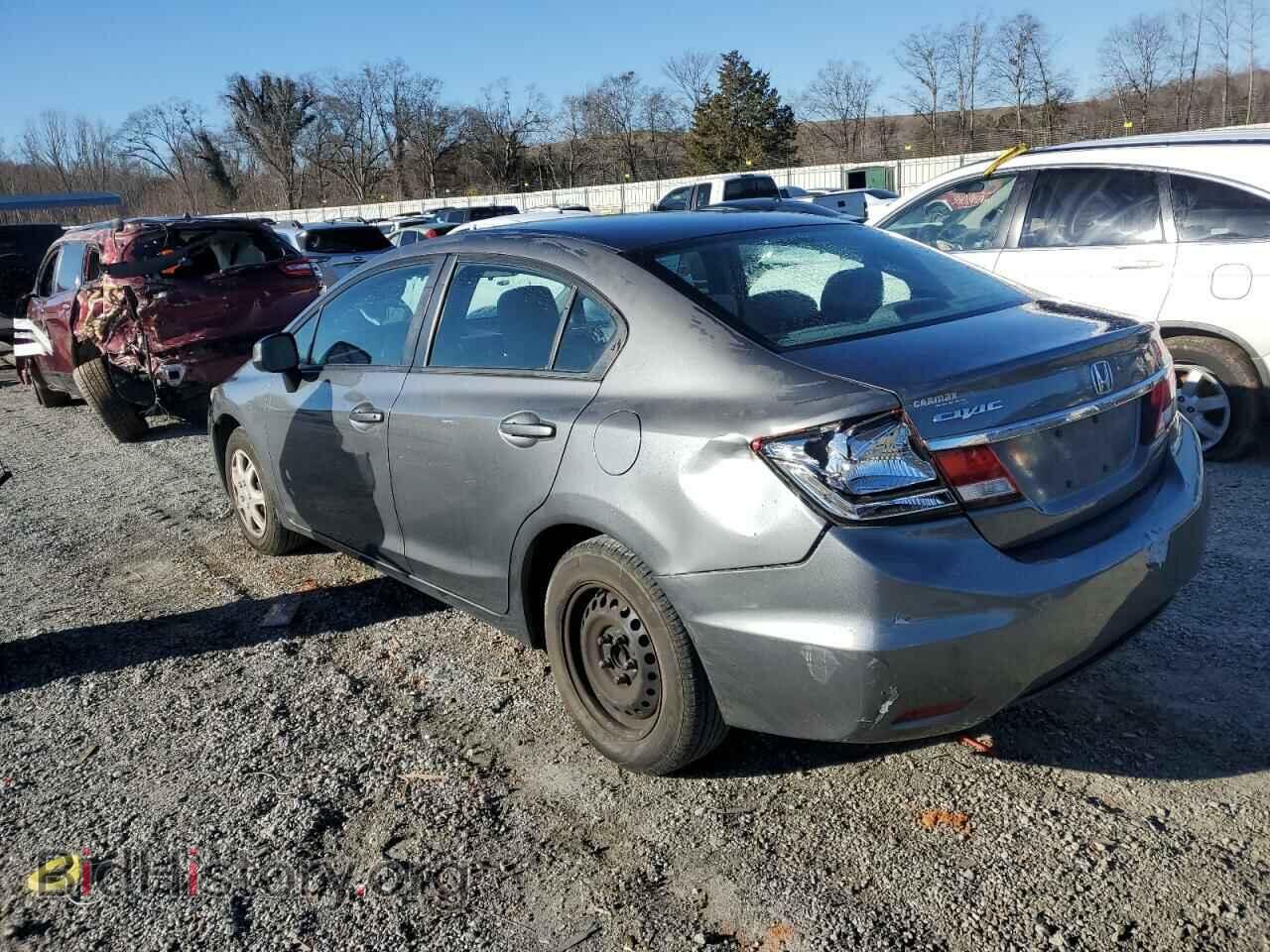 2013 HONDA CIVIC - VIN: 2HGFB2F51DH596502 - Фото 2