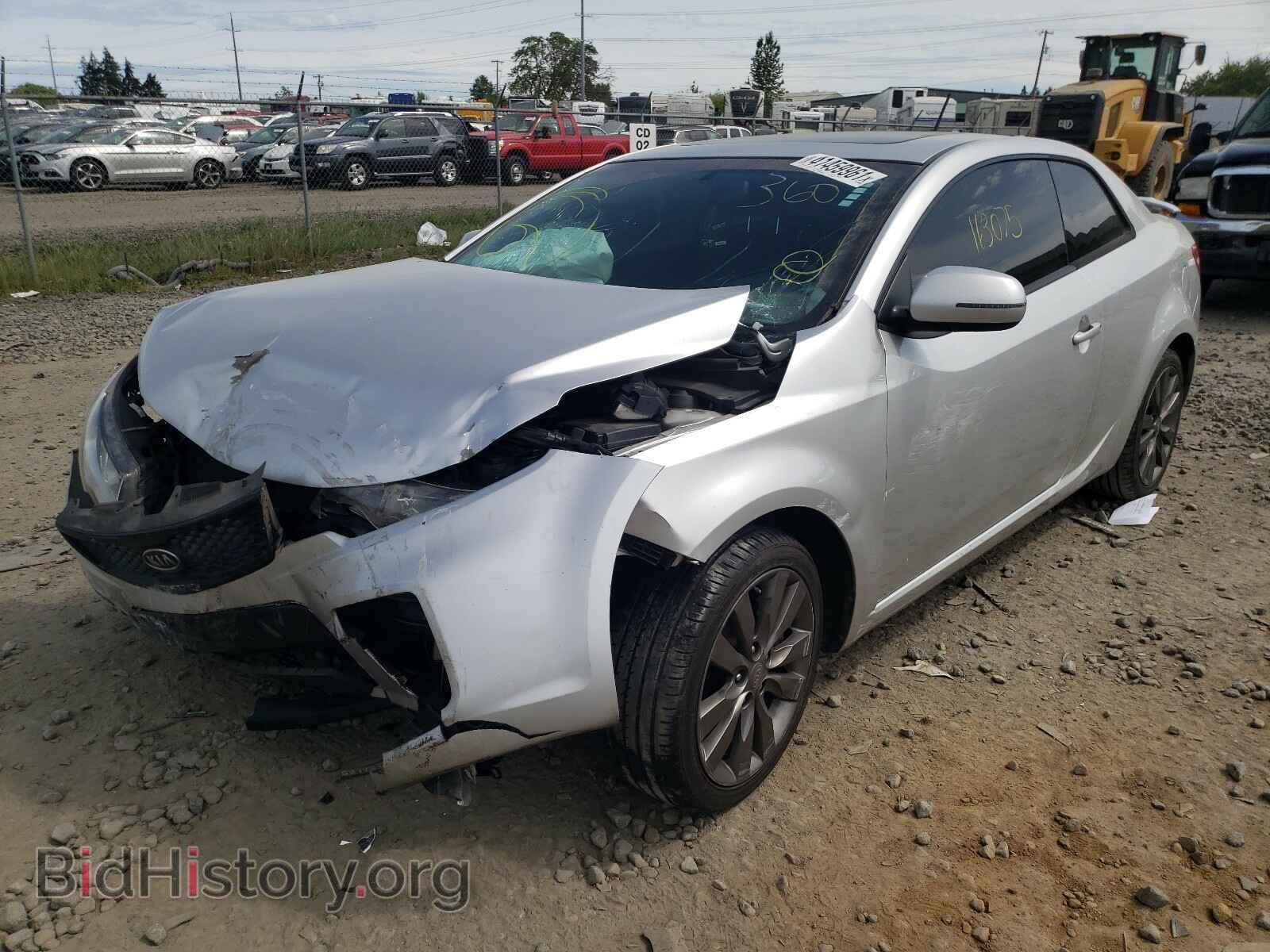 2011 KIA FORTE - VIN: KNAFW6A36B5442711 - Фото 2