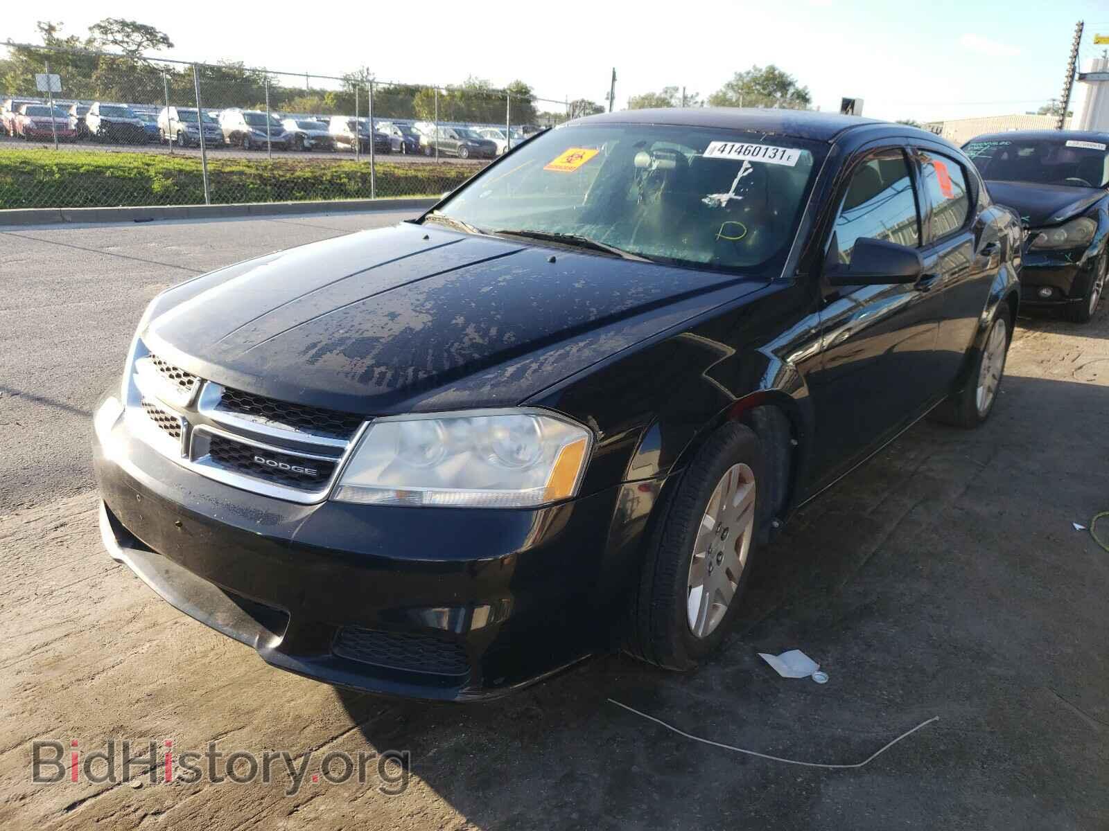 2011 DODGE AVENGER - VIN: 1B3BD4FB8BN606103 - Фото 2