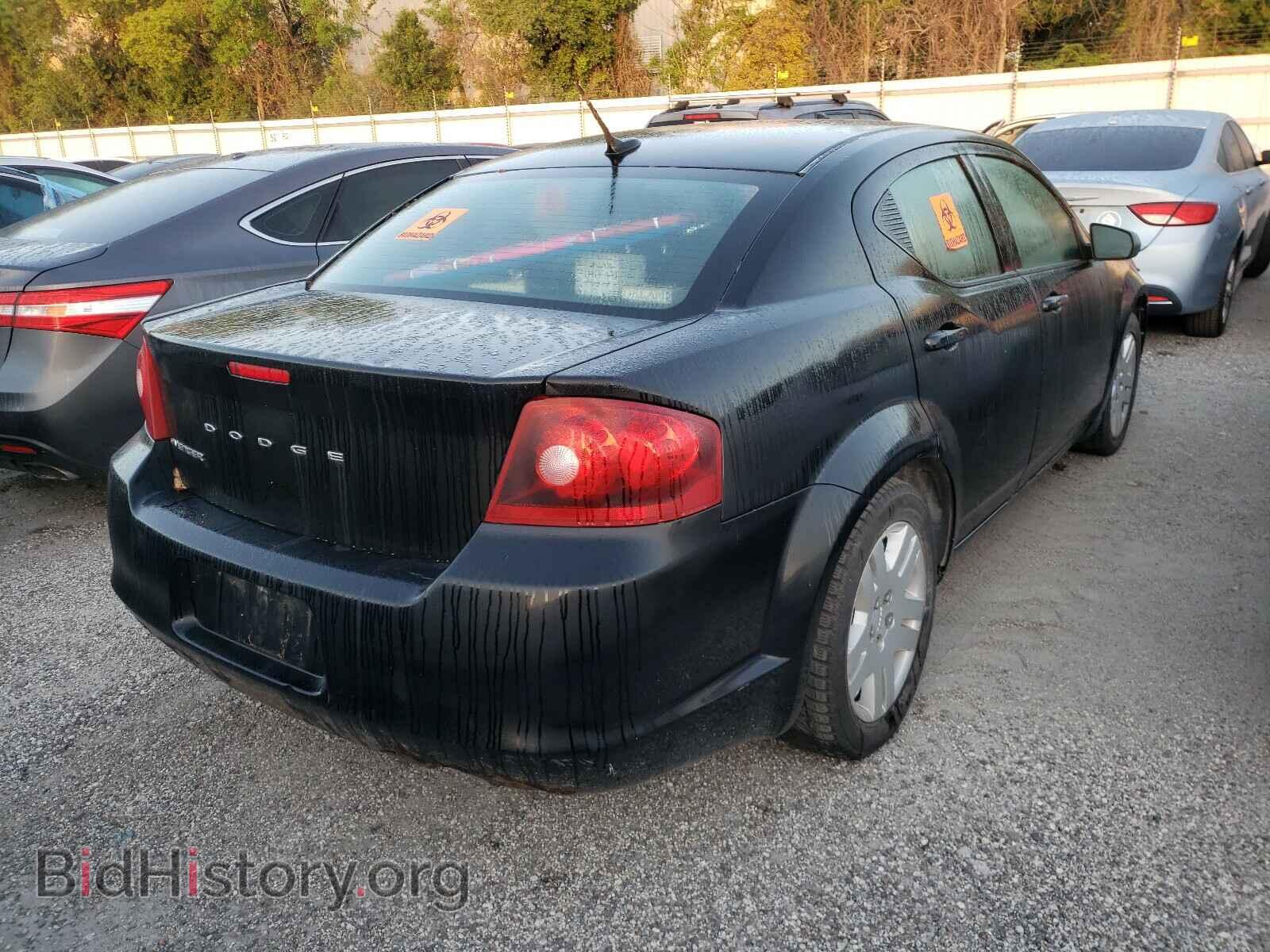 2011 DODGE AVENGER - VIN: 1B3BD4FB8BN606103 - Фото 4