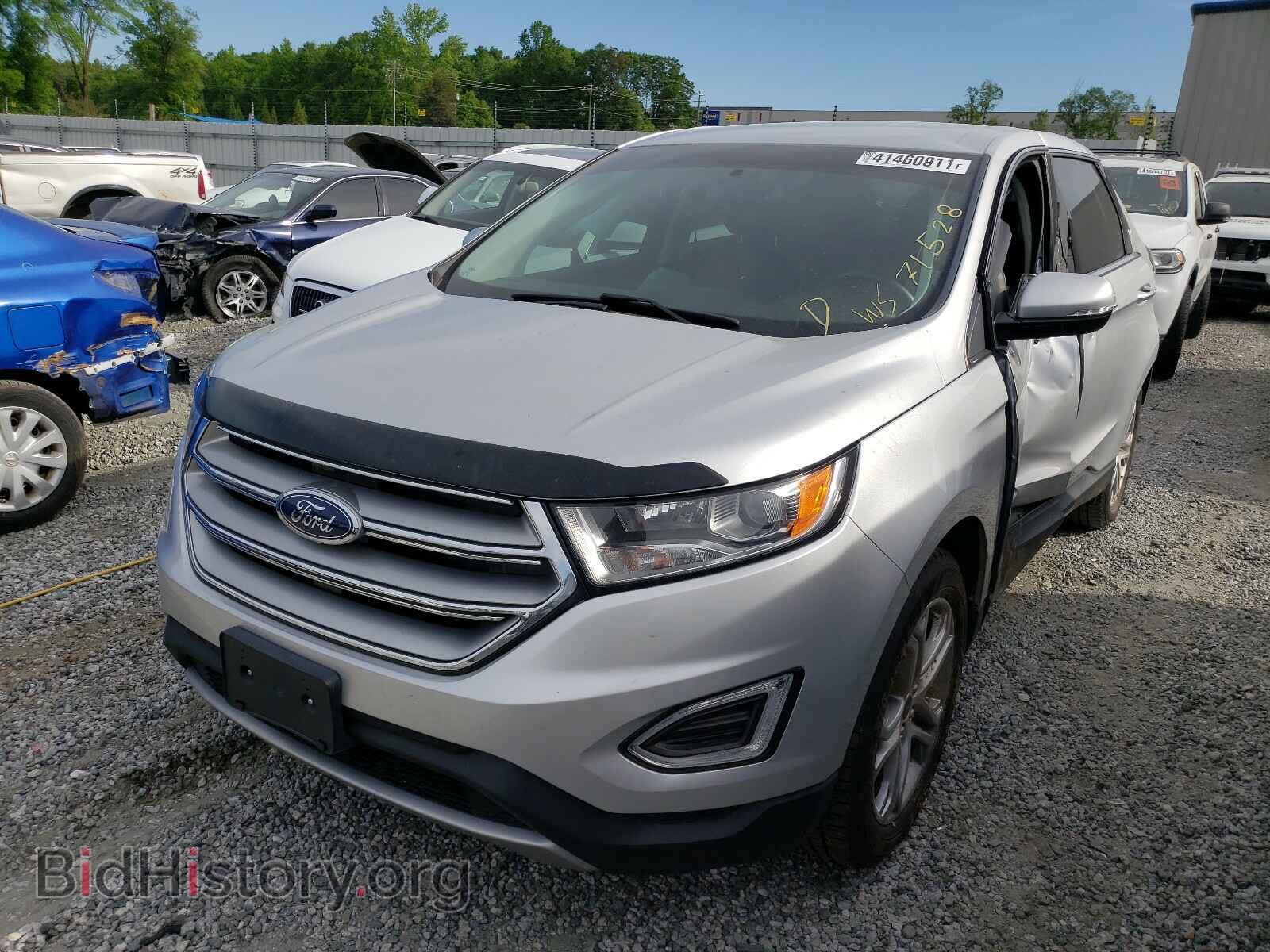 2015 FORD EDGE - VIN: 2FMTK3K90FBB44137 - Фото 2