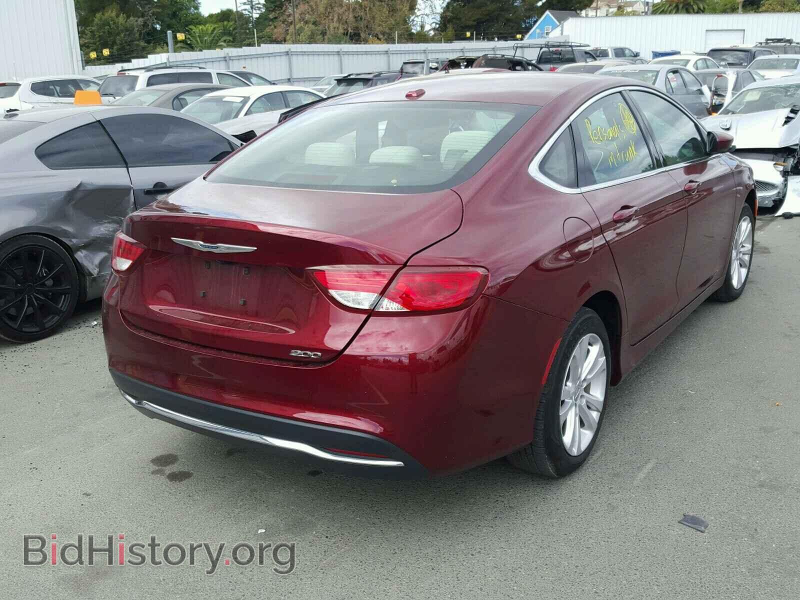 2015 CHRYSLER 200 - VIN: 1C3CCCAB1FN533819 - Фото 4