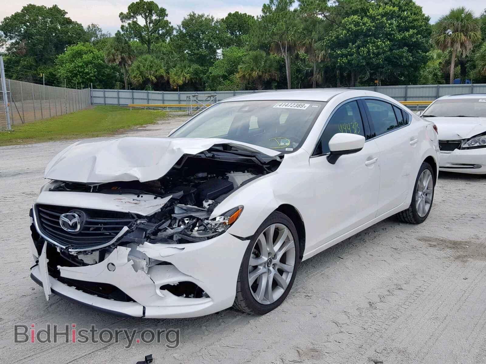 2017 MAZDA 6 - VIN: JM1GL1V50H1108110 - Фото 2