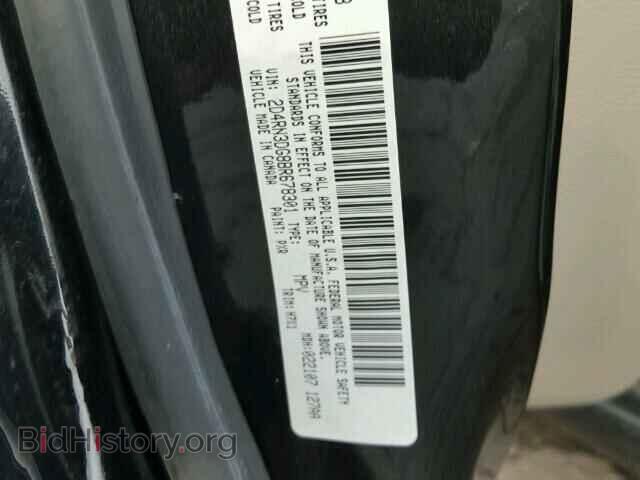 2011 DODGE CARAVAN - VIN: 2D4RN3DG8BR678301 - Фото 10