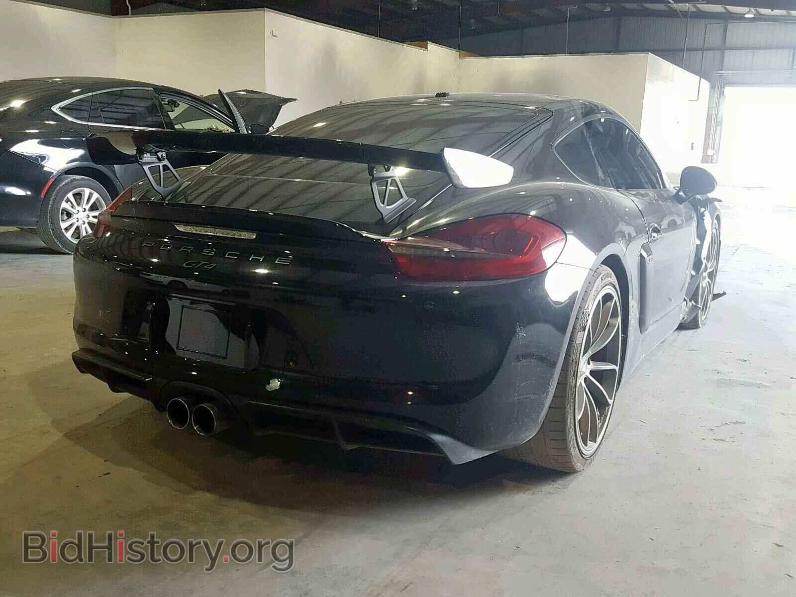 2016 PORSCHE CAYMAN - VIN: WP0AC2A80GK191834 - Фото 4