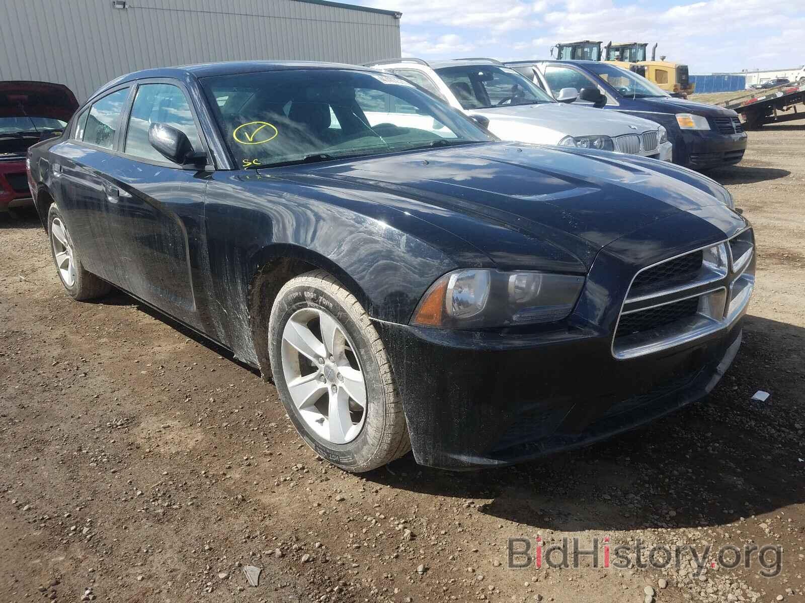 Photo 2C3CDXBG0EH256490 - DODGE CHARGER 2014