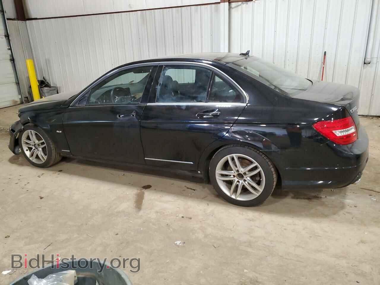2012 MERCEDES-BENZ C-CLASS - VIN: WDDGF8BB5CR200033 - Фото 2