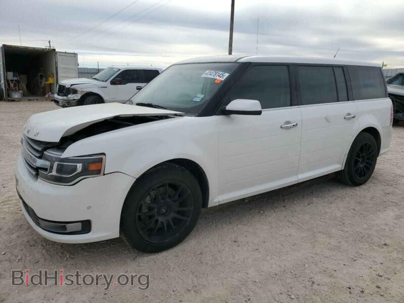 2014 Ford FLEX Limited (VIN 2FMGK5D81EBD00220) — photo 1 of 13, Copart, damage: front end