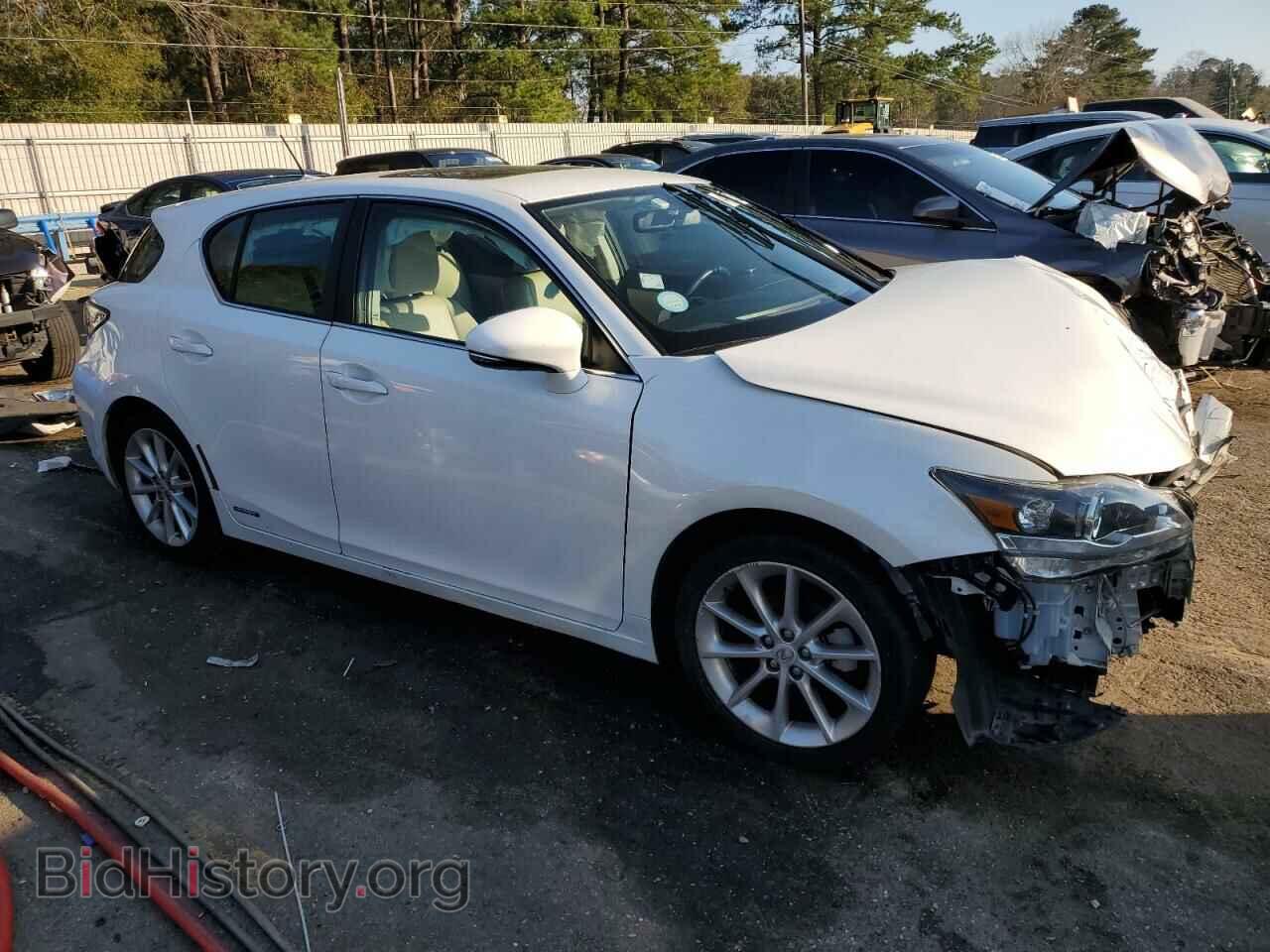 2011 LEXUS CT 200 - VIN: JTHKD5BH4B2020707 - Фото 4