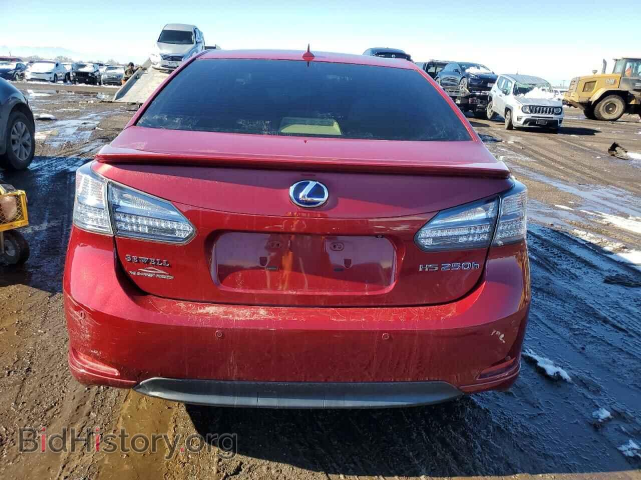 2011 LEXUS HS - VIN: JTHBB1BA8B2046938 - Фото 6