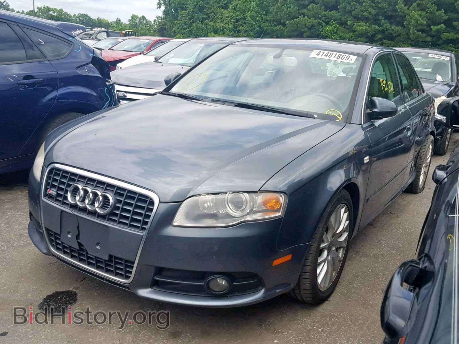 2008 AUDI A4 - VIN: WAUDF78E38A170025 - Фото 2