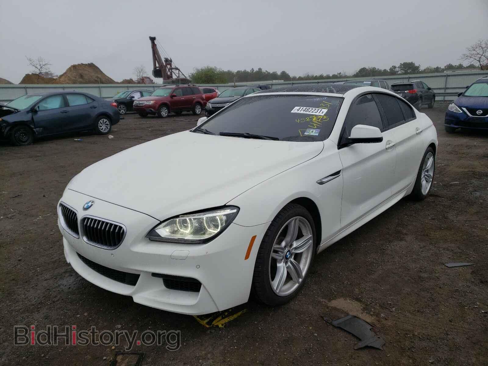 2014 BMW 6 SERIES - VIN: WBA6B8C55ED452775 - Фото 2