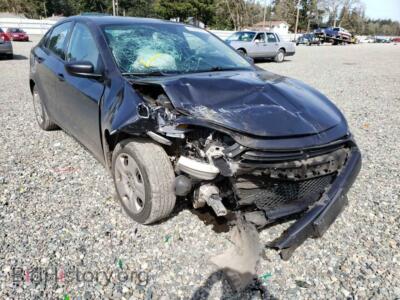 2013 Dodge DART Dart SE, gray — VIN 1C3CDFAA8DD319936, Copart