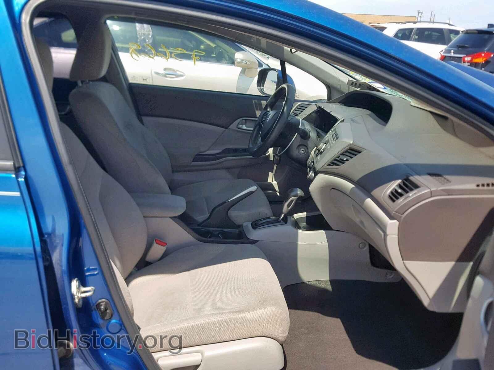 2012 HONDA CIVIC LX - VIN: 2HGFB2F55CH566045 - Фото 5