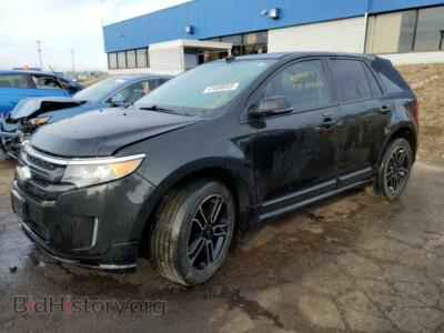 2014 Ford EDGE Edge Sport, black — VIN 2FMDK4AK3EBA31070, Copart