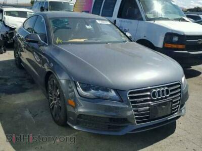 2013 Audi A7, серый — VIN WAU2GAFC2DN129228, Copart