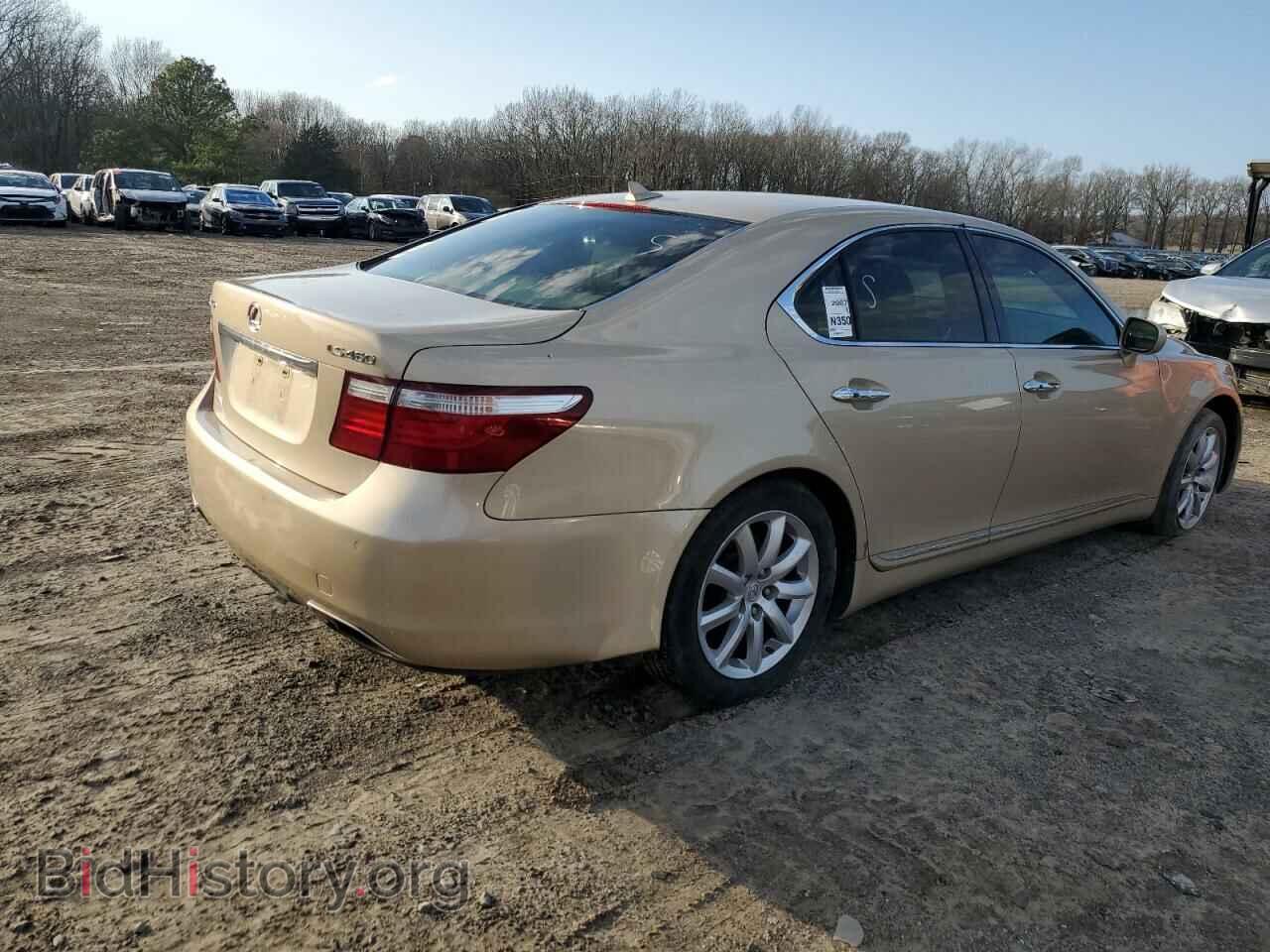 2007 LEXUS LS460 - VIN: JTHBL46F575036832 - Фото 3