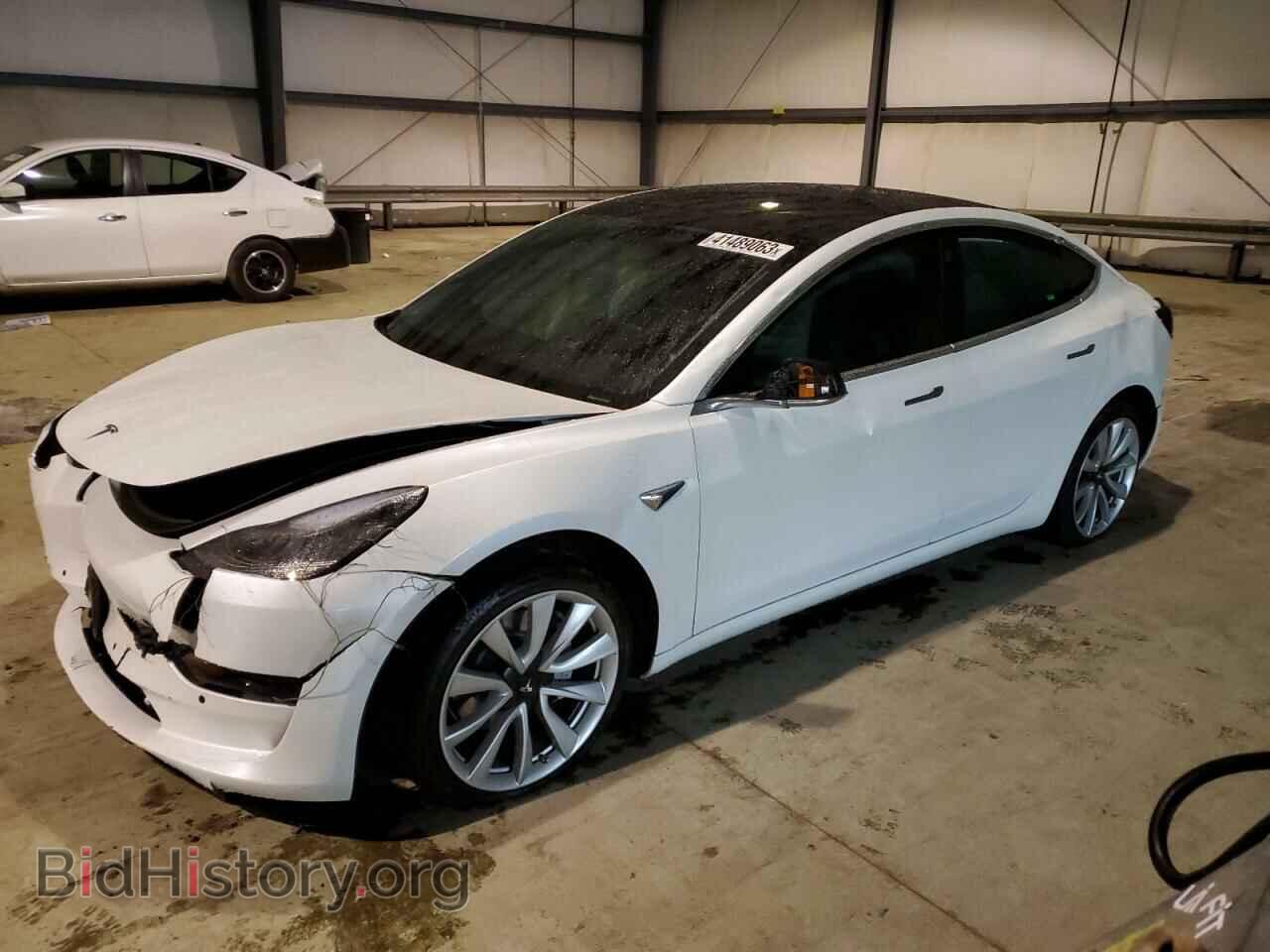 Photo 5YJ3E1EA9KF476483 - TESLA MODEL 3 2019
