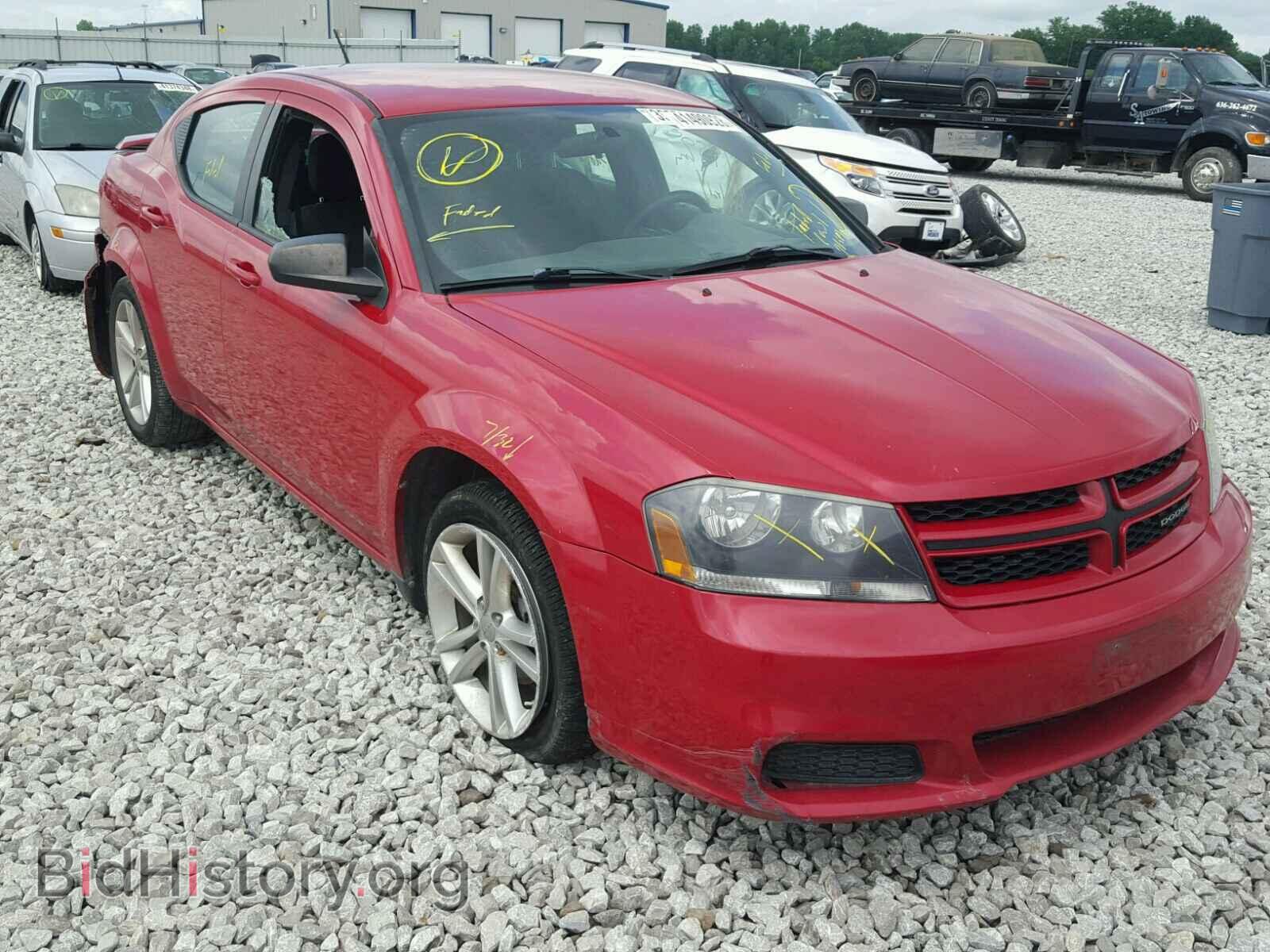 Photo 1C3CDZAG4DN769728 - DODGE AVENGER 2013