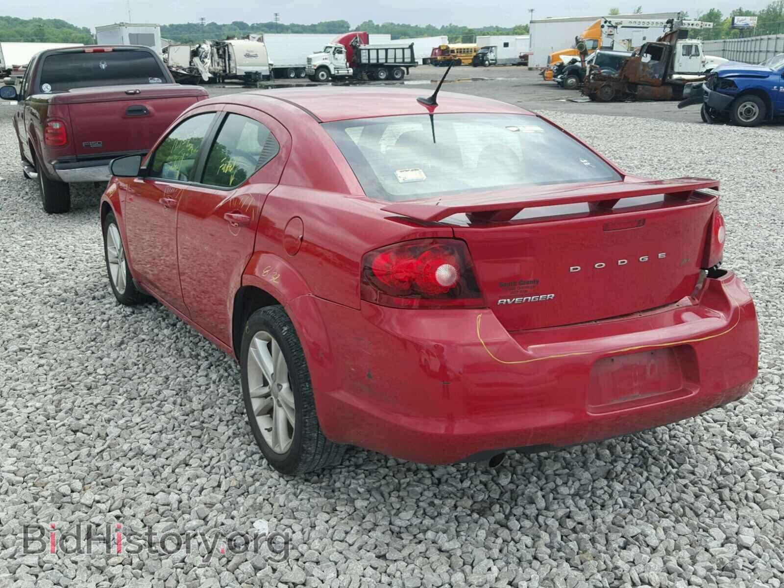 2013 DODGE AVENGER - VIN: 1C3CDZAG4DN769728 - Фото 3