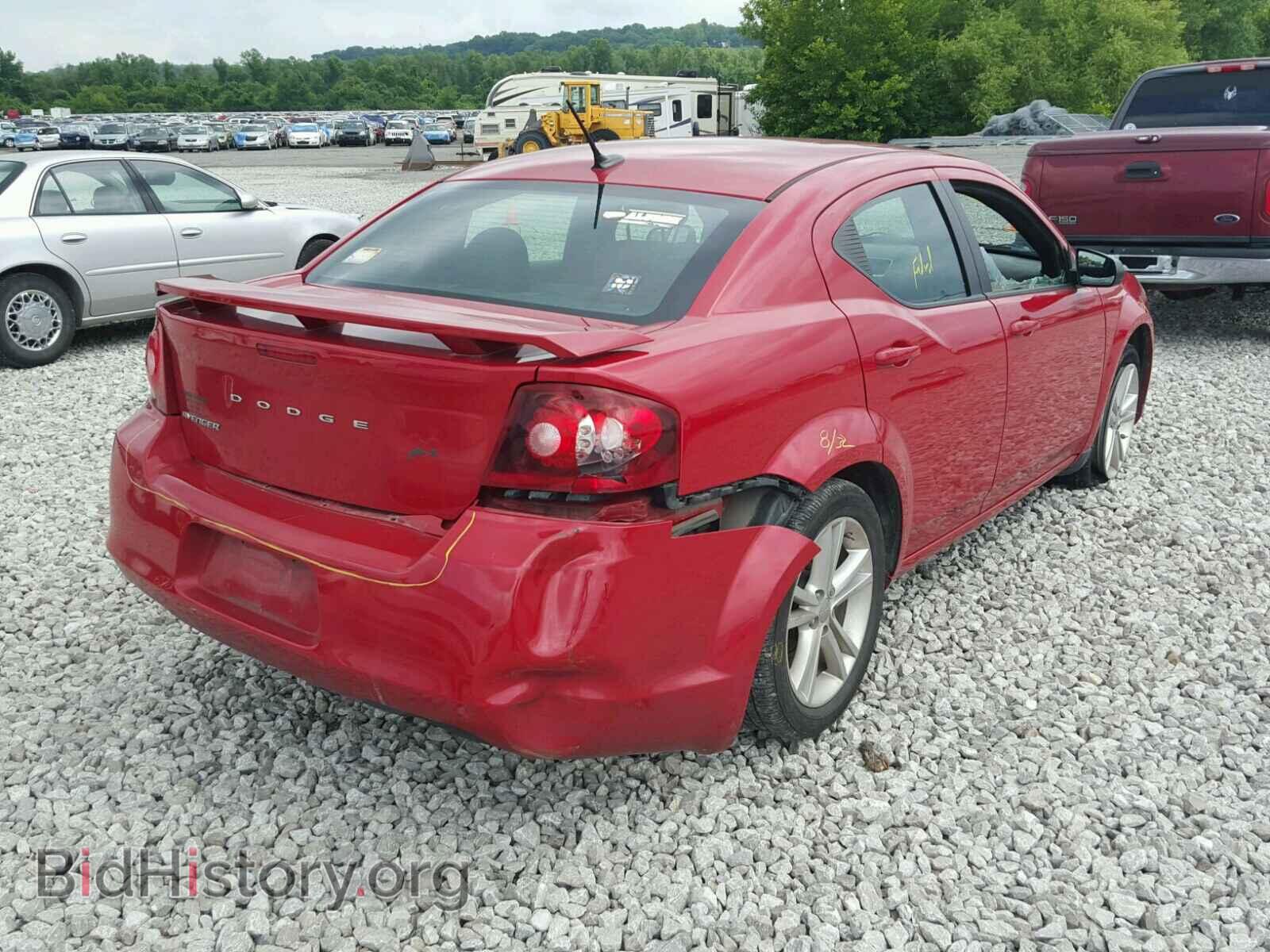2013 DODGE AVENGER - VIN: 1C3CDZAG4DN769728 - Фото 4