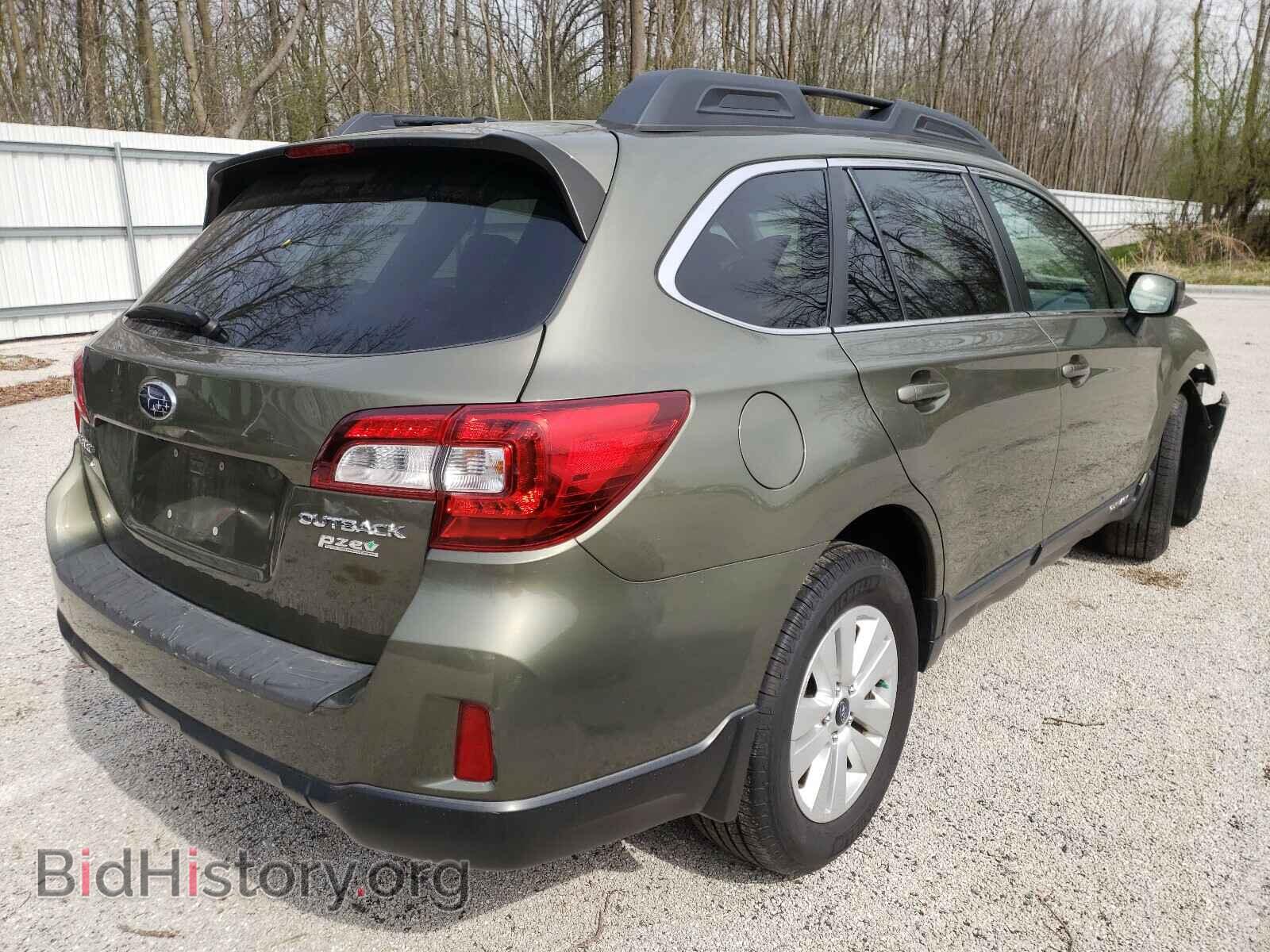 2015 SUBARU OUTBACK - VIN: 4S4BSADC0F3285430 - Фото 4