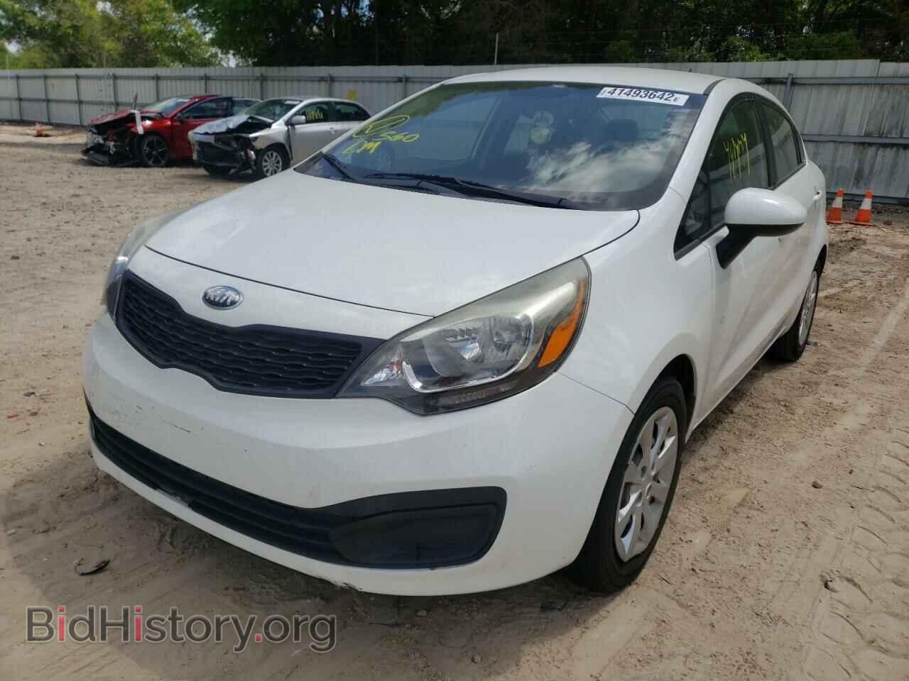 2013 KIA RIO - VIN: KNADM4A34D6238021 - Фото 2