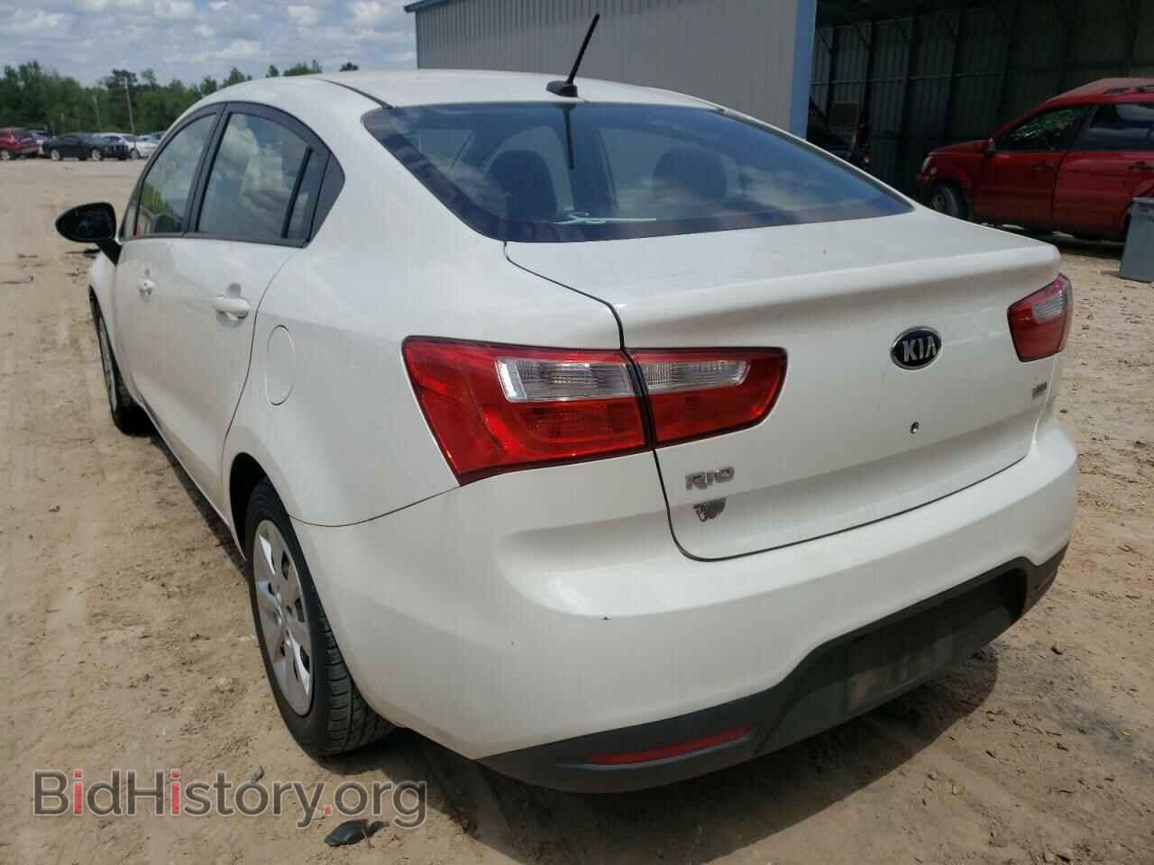 2013 KIA RIO - VIN: KNADM4A34D6238021 - Фото 3