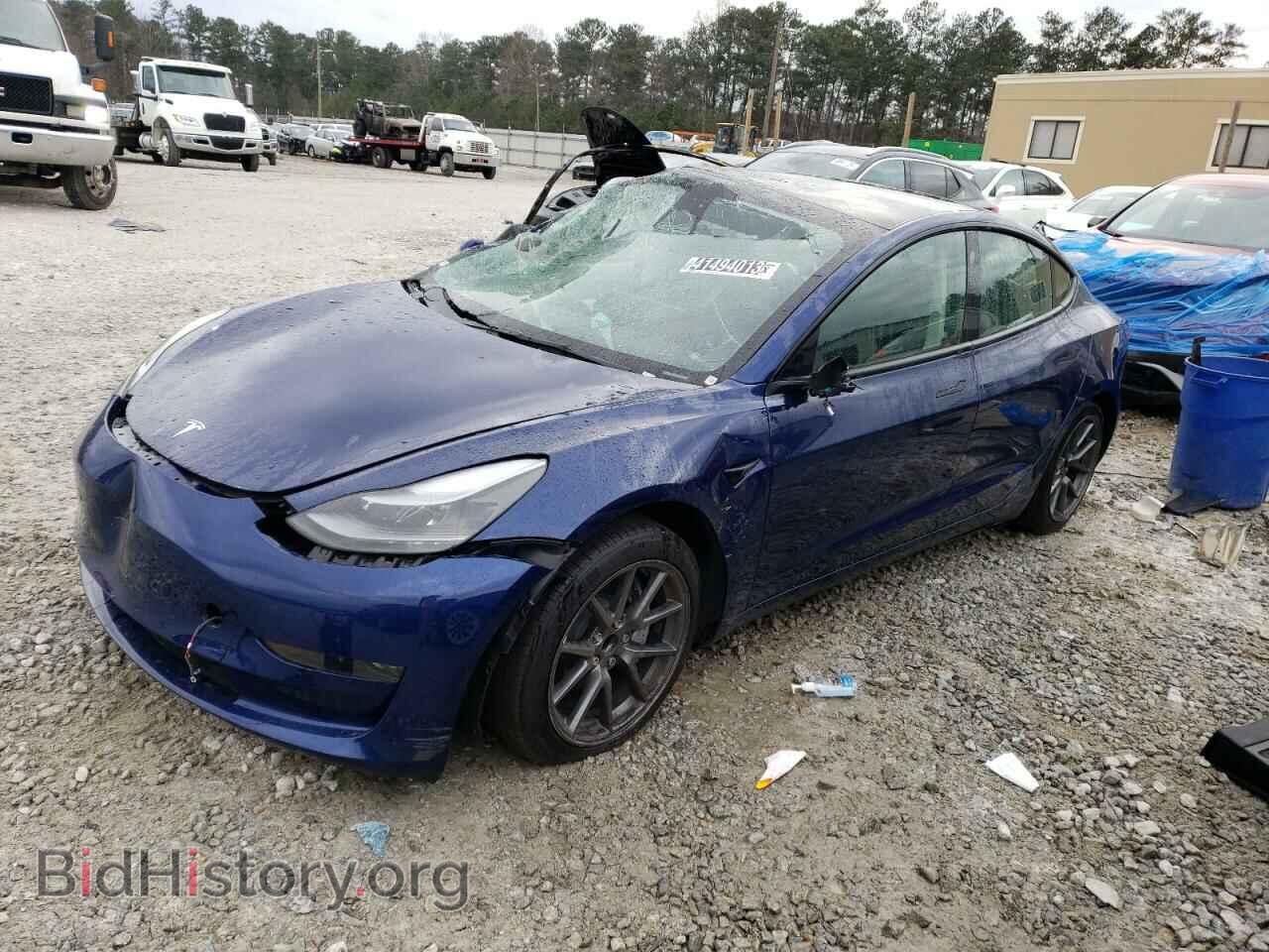 Photo 5YJ3E1EA3NF188723 - TESLA MODEL 3 2022