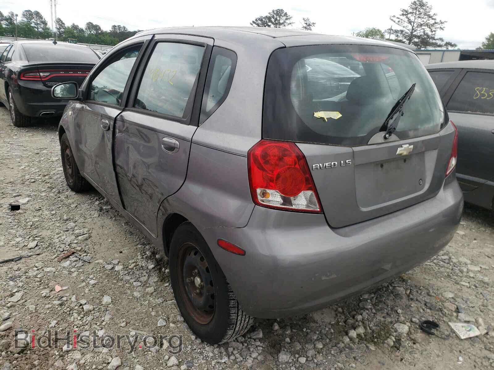 2006 CHEVROLET AVEO - VIN: KL1TD66696B656637 - Фото 3