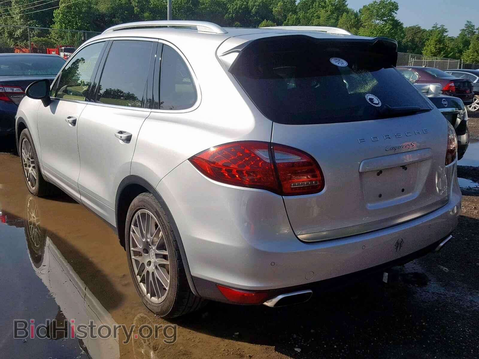 2012 PORSCHE CAYENNE S - VIN: WP1AB2A2XCLA50352 - Фото 3