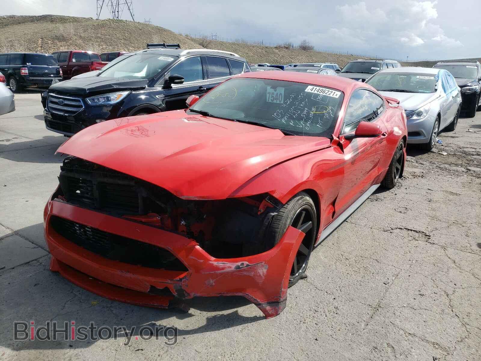 2017 FORD MUSTANG - VIN: 1FA6P8THXH5205349 - Фото 2