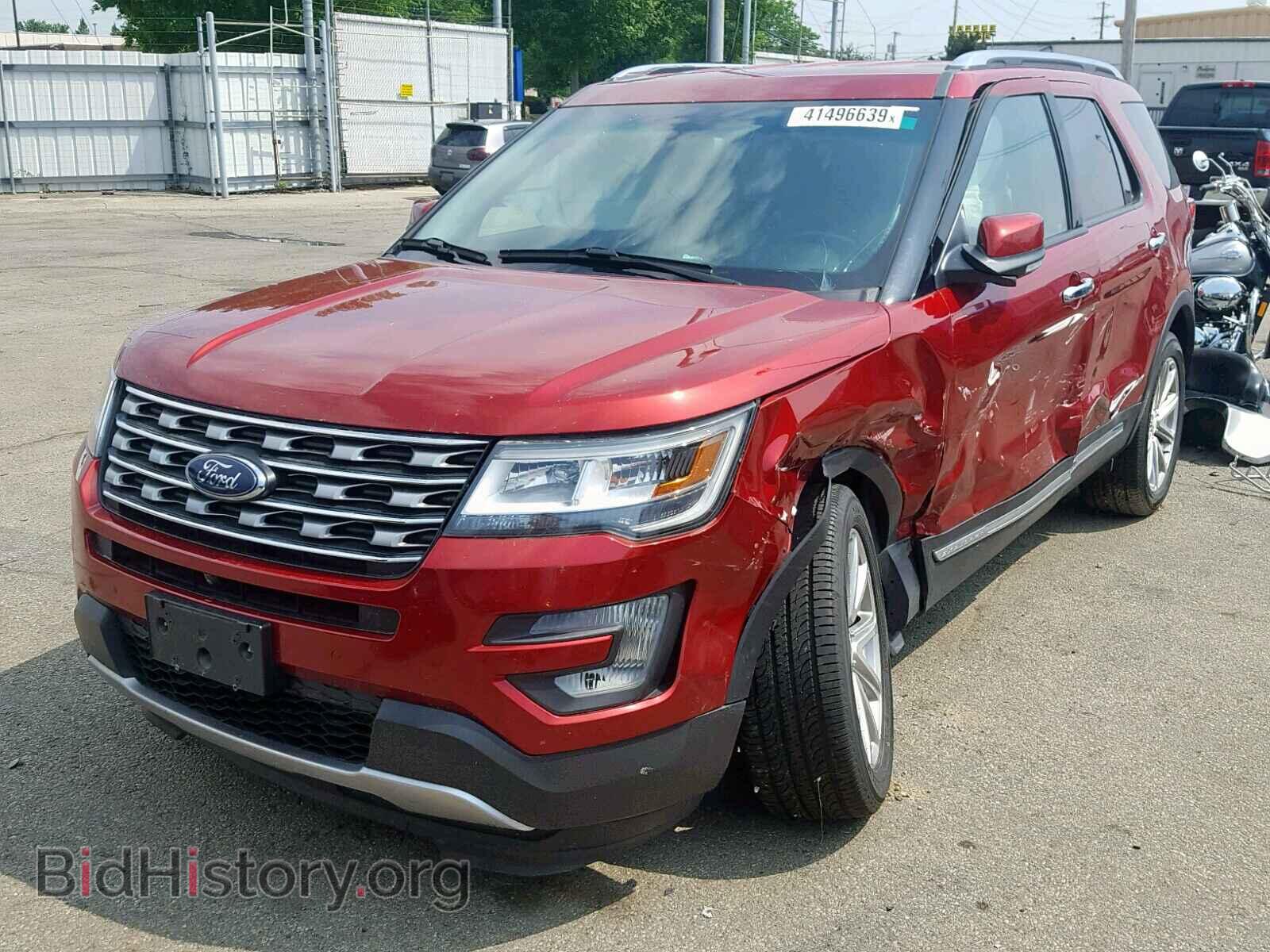 2016 FORD EXPLORER L - VIN: 1FM5K7F88GGC50007 - Фото 2
