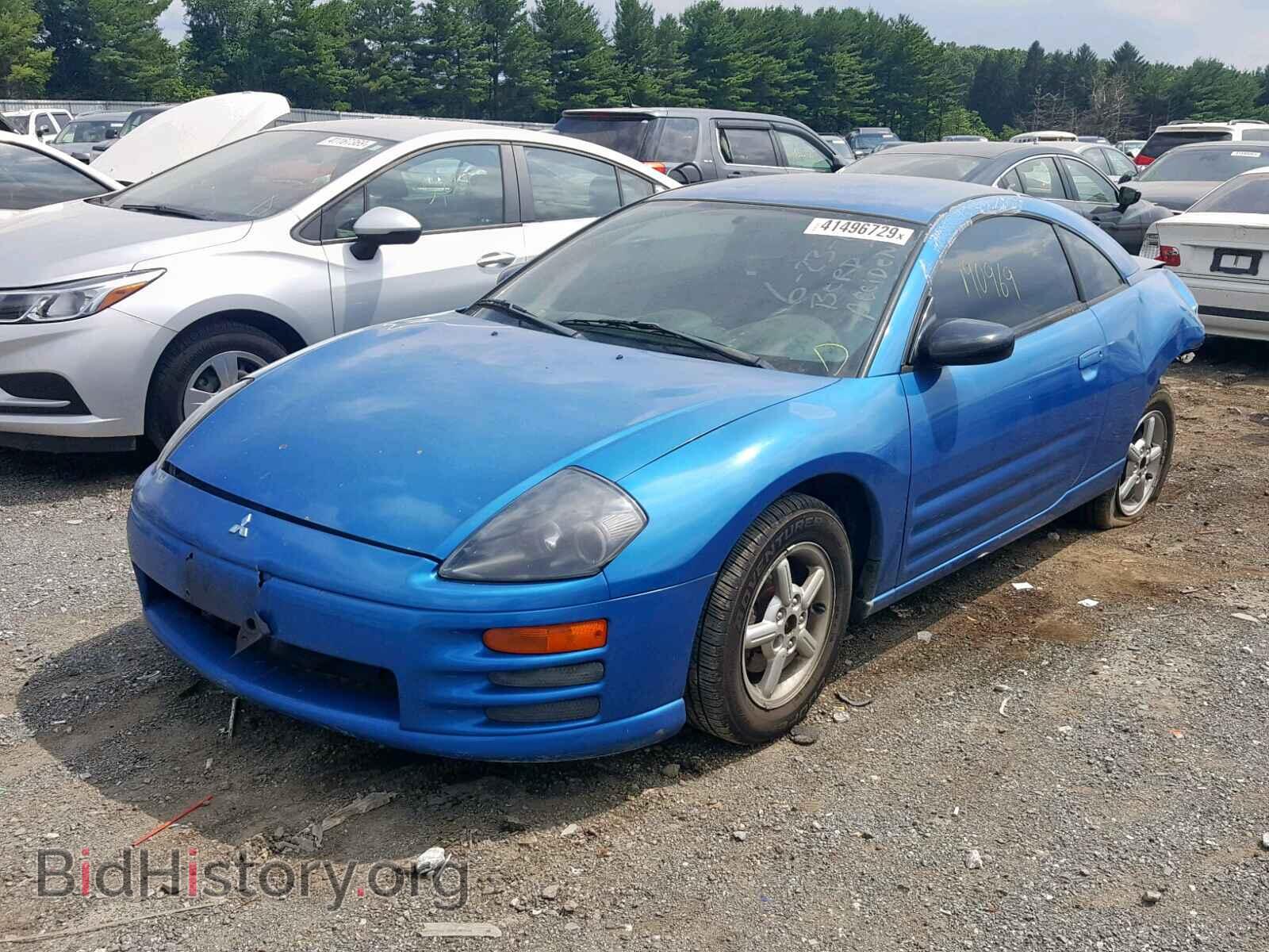 2002 MITSUBISHI ECLIPSE - VIN: 4A3AC34G12E100423 - Photo 2