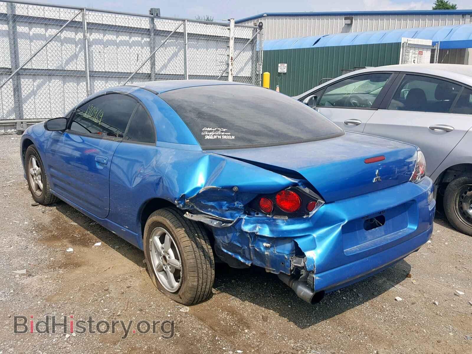 2002 MITSUBISHI ECLIPSE - VIN: 4A3AC34G12E100423 - Photo 3