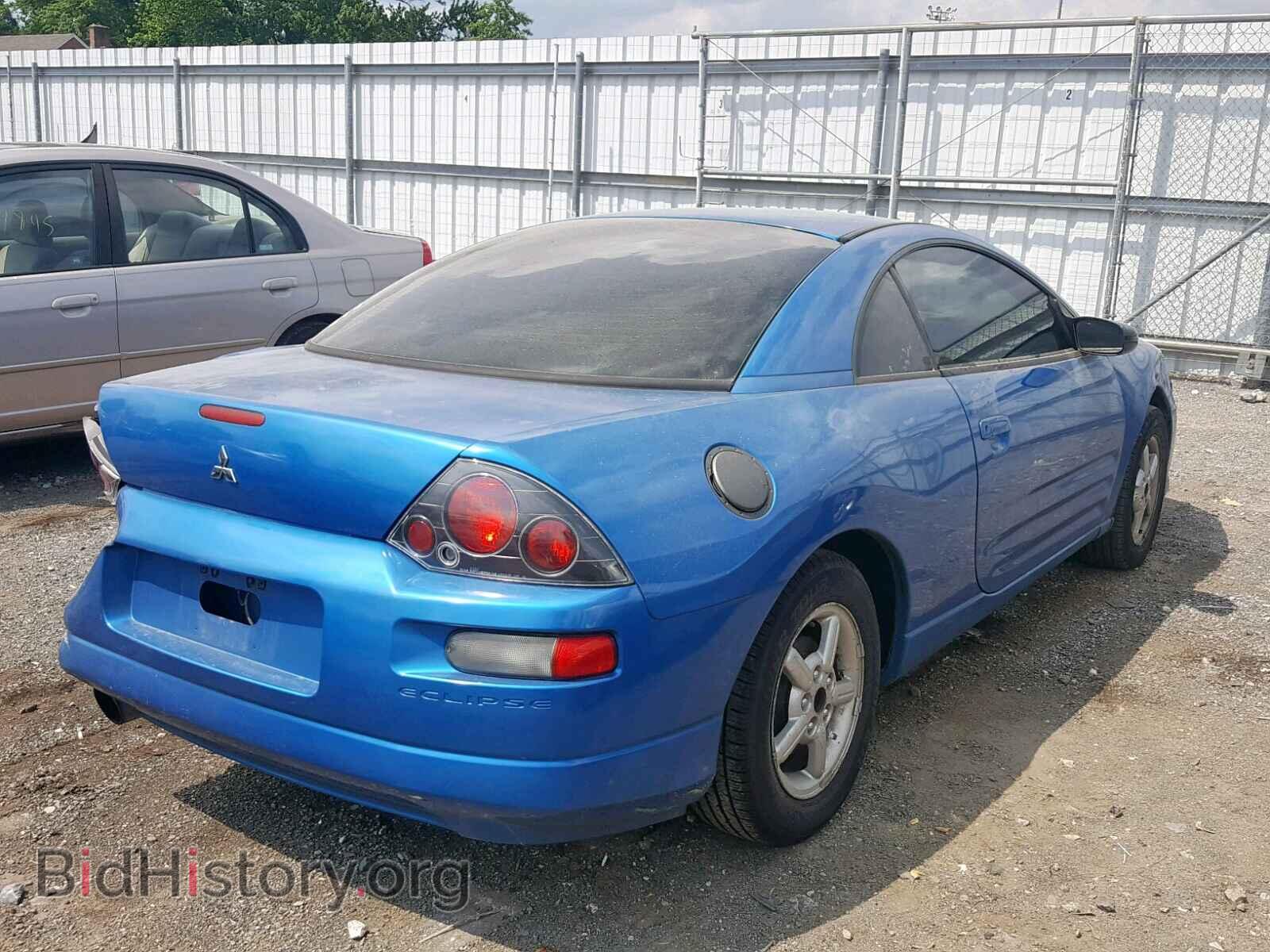 2002 MITSUBISHI ECLIPSE - VIN: 4A3AC34G12E100423 - Photo 4
