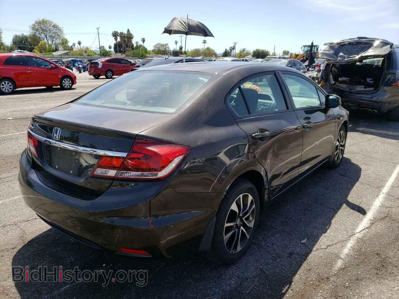 2013 HONDA CIVIC - VIN: 19XFB2F86DE250255 - Фото 4