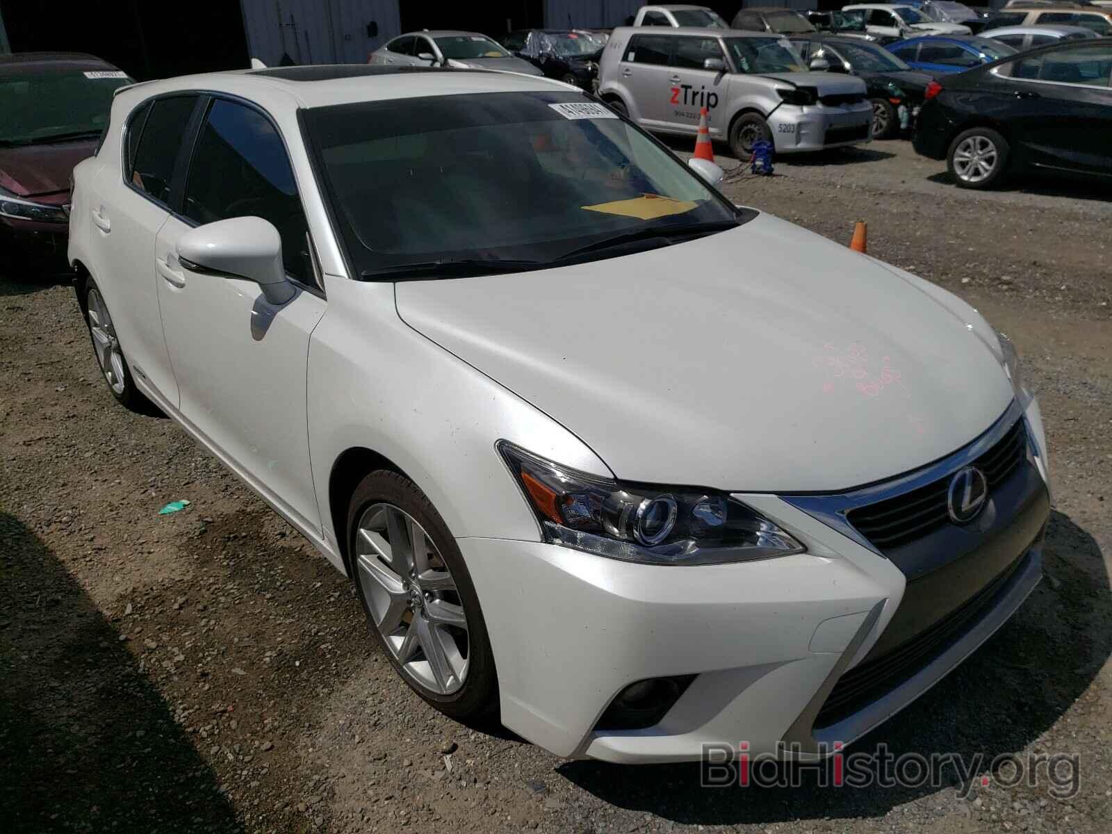 Photo JTHKD5BH9E2177170 - LEXUS CT 200 2014