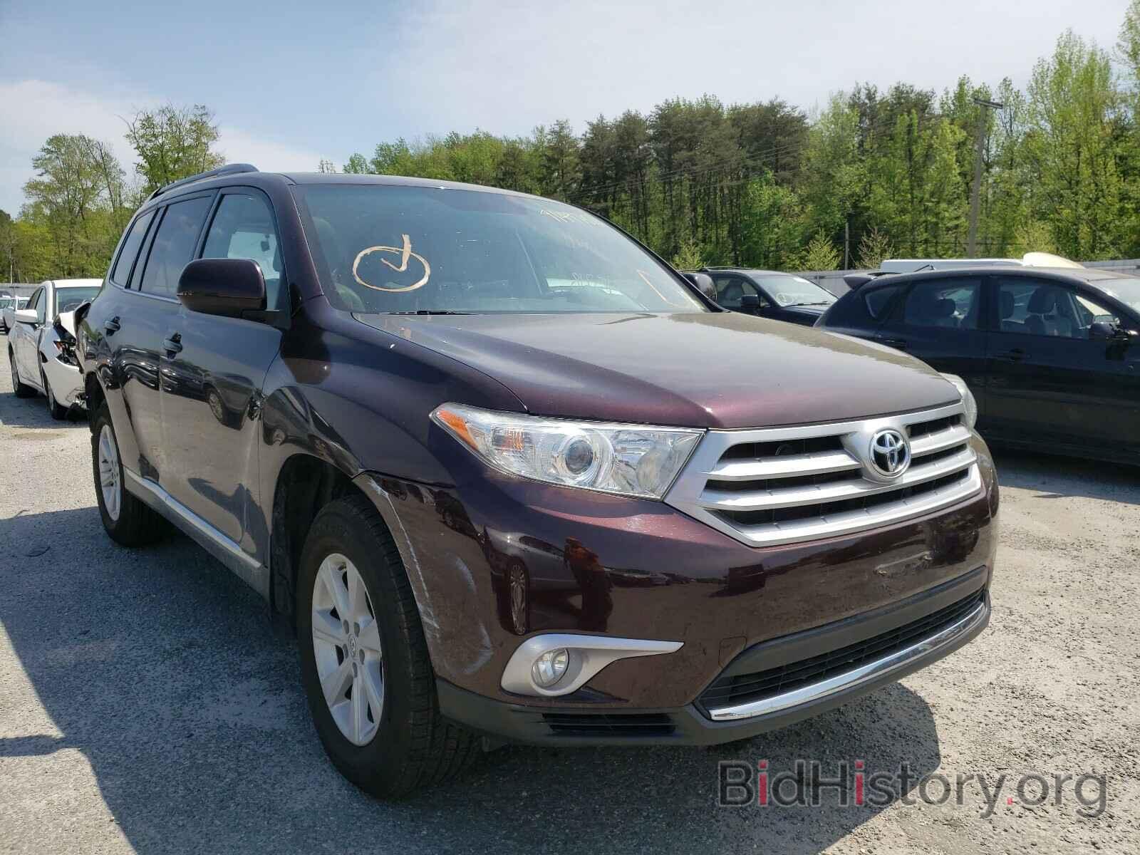 Photo 5TDBK3EH2CS143830 - TOYOTA HIGHLANDER 2012