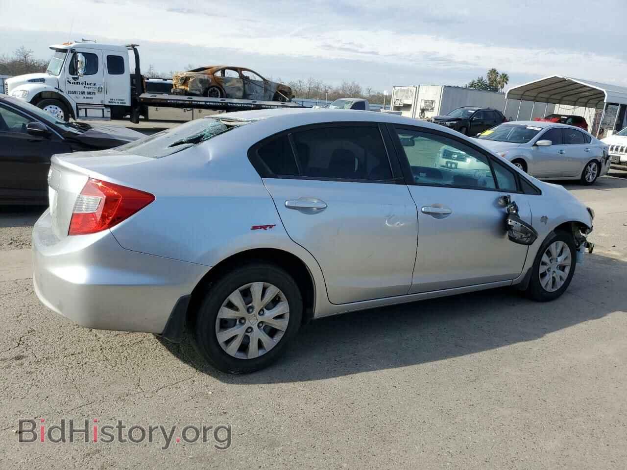 2012 HONDA CIVIC - VIN: 2HGFB2F51CH334042 - Фото 3
