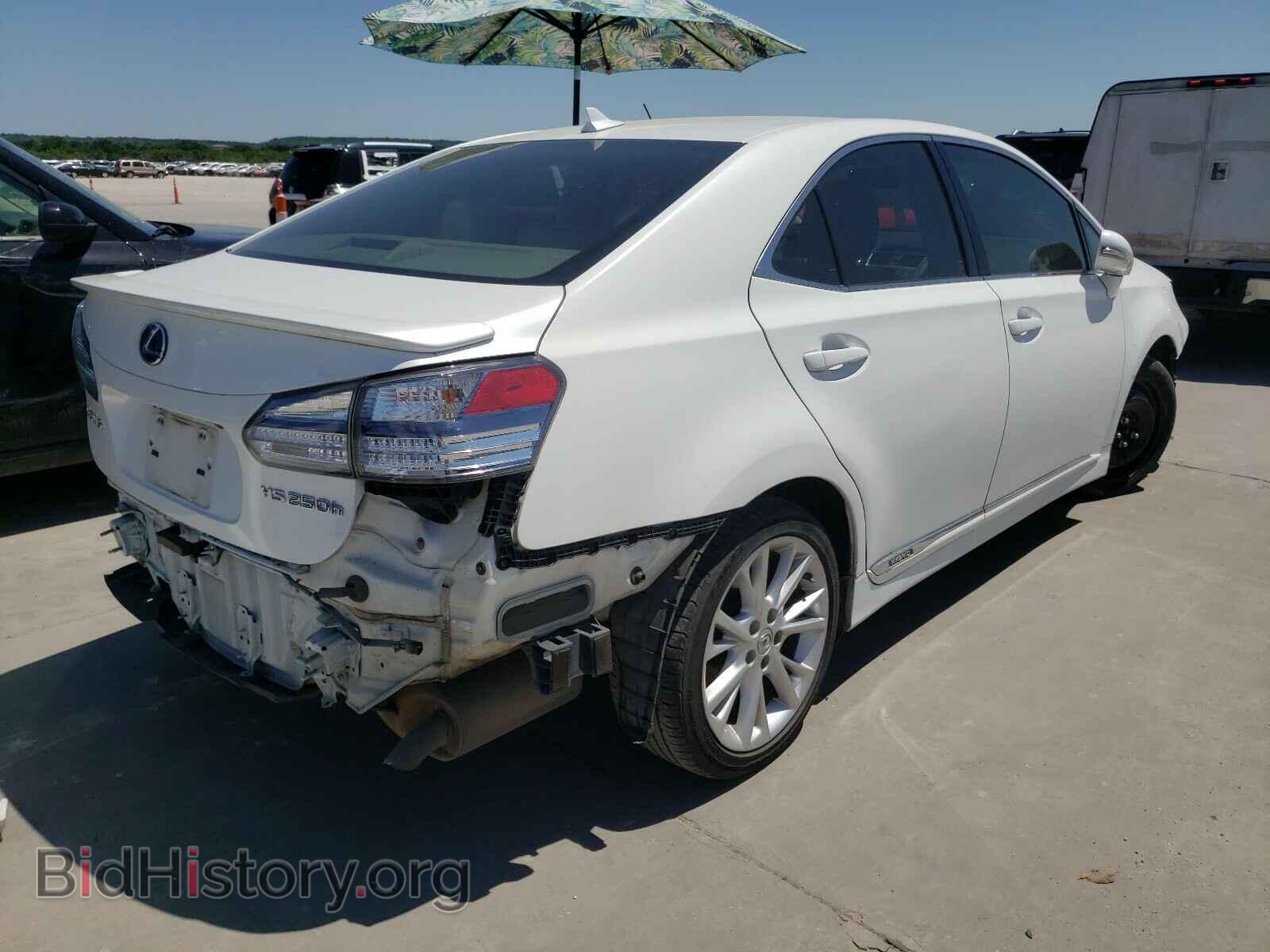 2010 LEXUS HS - VIN: JTHBB1BA4A2010100 - Фото 4