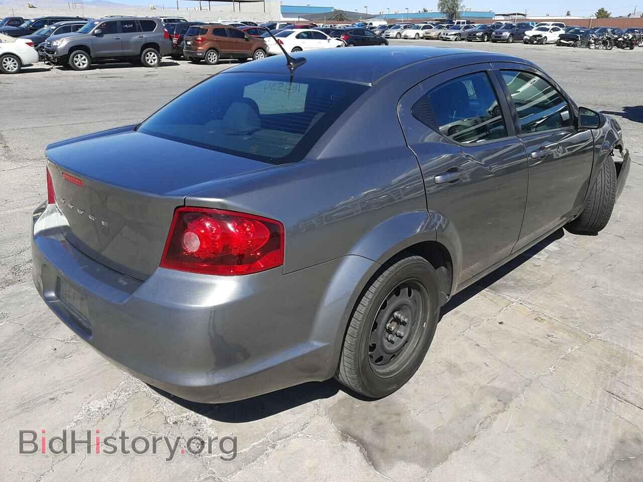 2013 DODGE AVENGER - VIN: 1C3CDZAG7DN772624 - Фото 4