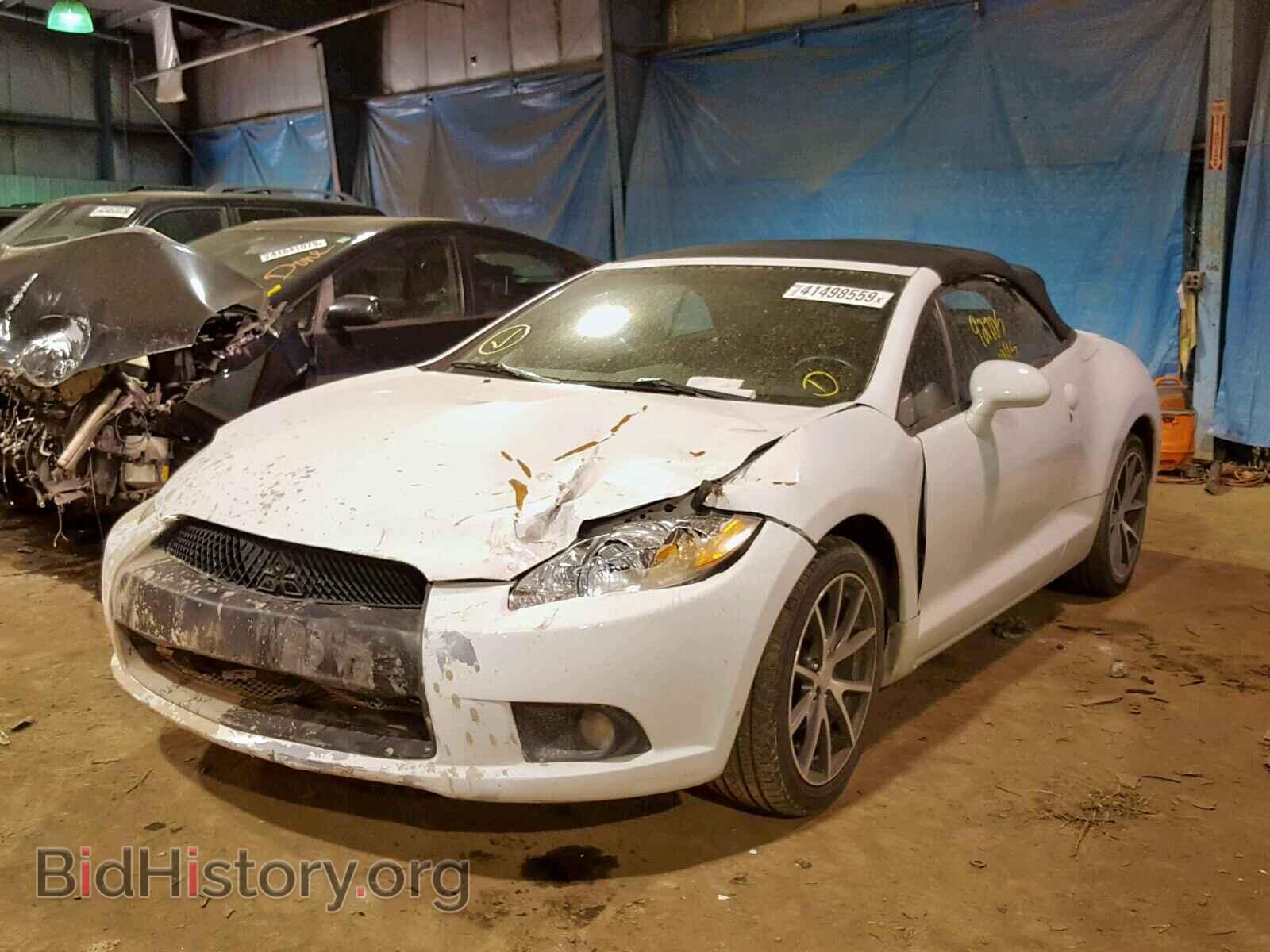 2012 MITSUBISHI ECLIPSE - VIN: 4A37L2EF5CE003625 - Фото 2